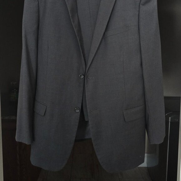 Valenti Uomo 2 piece suit 44L-38X32 pants - Gray - Picture 2 of 11